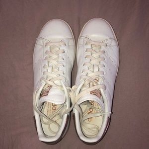 Adidas stan smith rose gold sneakers